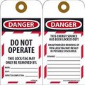 Nmc TAG, DANGER, DO NOT OPERATE,  LOTAG36-25